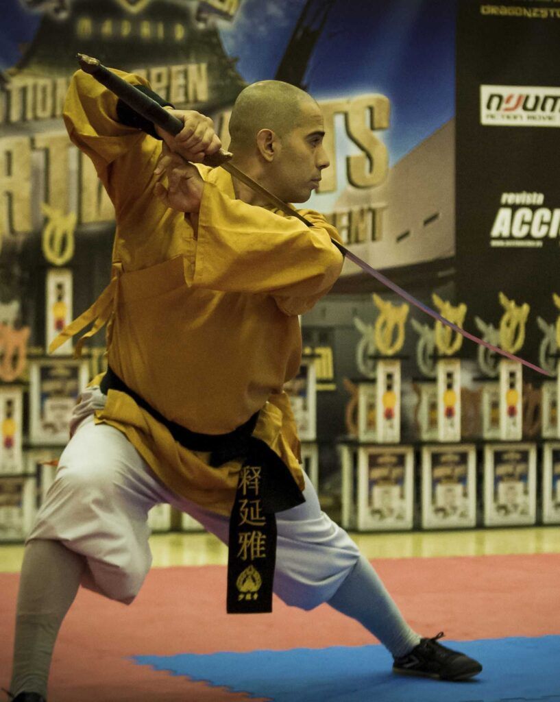 Uniforme kung-fu - Carlos Alvarez