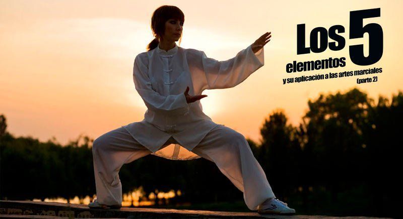 artes marciales y 5 elementos
